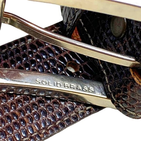 Jose Luis Genuine‎ Snakeskin Belt Italian Buckle Made in the USA main image 11